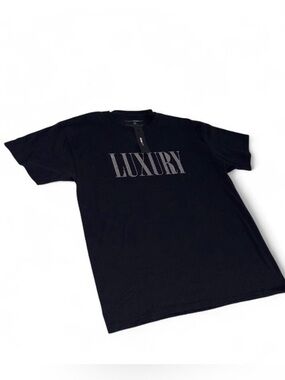 Fashion Nova Men Luxury-in rhinestone Black Men's T-Shirt new w/ tags size Large